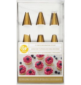 Wilton Wilton Golden Decorating Tip Set/17
