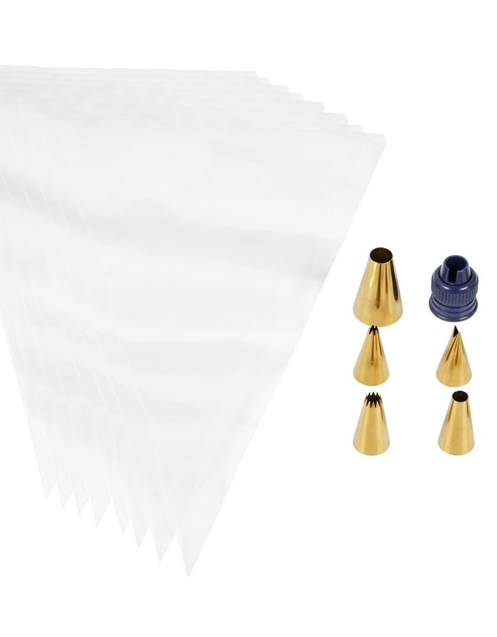 Wilton Wilton Golden Decorating Tip Set/17