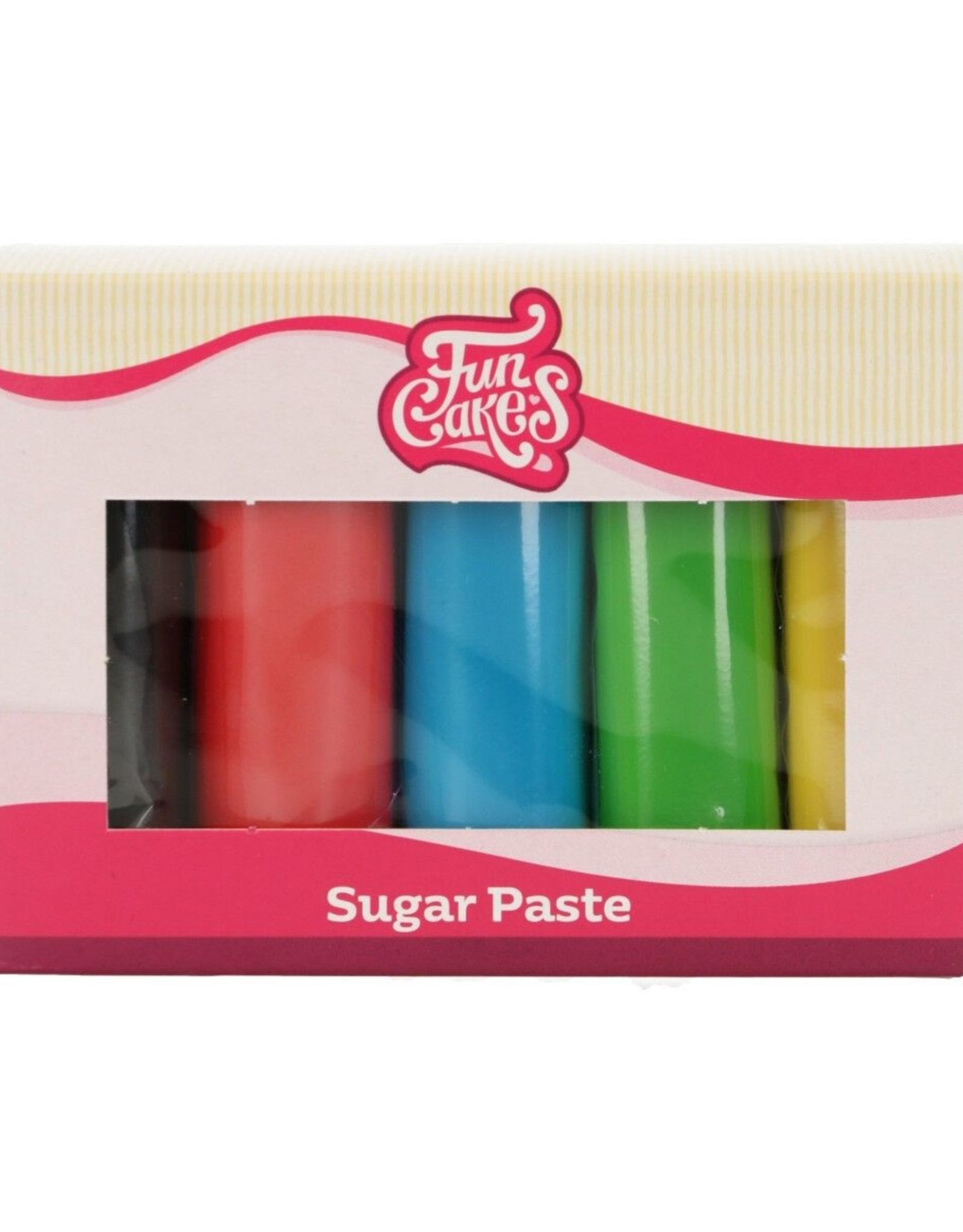 FunCakes FunCakes Rolfondant Multipack Essential Colours 5x100 g