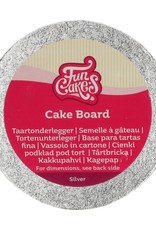 FunCakes FunCakes Cake Board Rond Ø12,5 cm - Zilver
