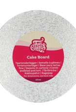 FunCakes FunCakes Cake Board Rond Ø17,5 cm - Zilver