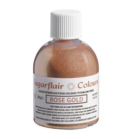 Sugarflair Gekleurde Suiker Rosé Goud 100g