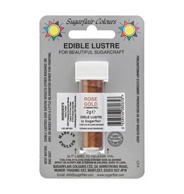 Sugarflair Sugarflair Edible Lustre Rose Gold - E171 Free 2g