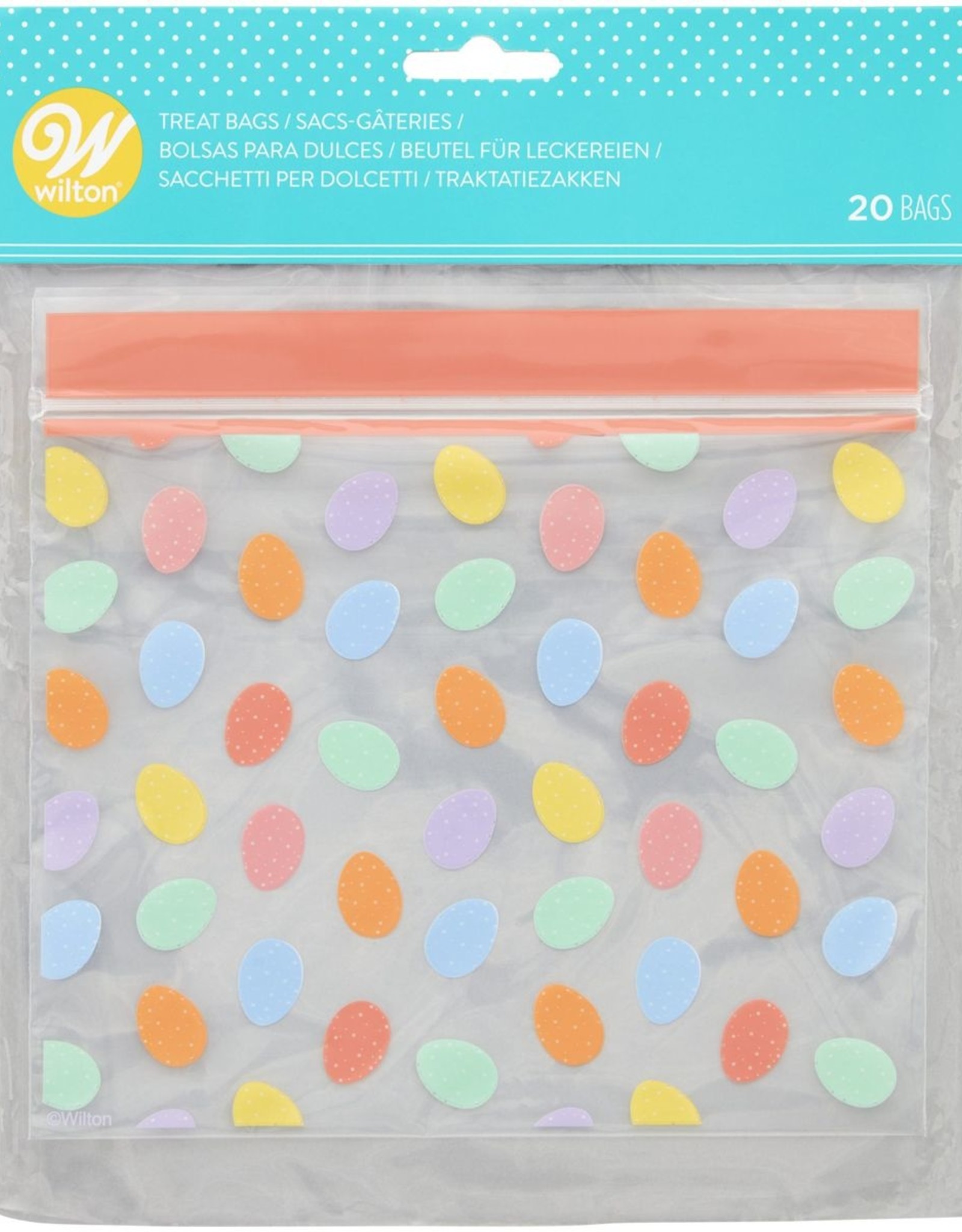 Wilton Wilton Resealable Treat Bags Eggs pk/20