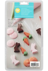 Wilton Wilton Candy Mold Mini Bunny & Carrot