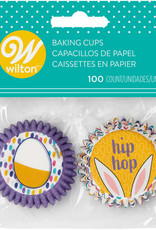 Wilton Wilton Mini Baking Cups Easter Eggs and Hip Hop pk/100