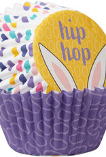 Wilton Wilton Mini Baking Cups Easter Eggs and Hip Hop pk/100