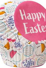 Wilton Wilton Cupcakevormpjes Happy Easter pk/75