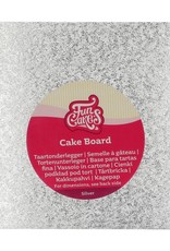 FunCakes FunCakes Cake Board Vierkant 17,5 x 17,5 cm - Zilver