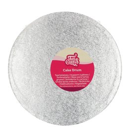 FunCakes Cake Drum Rond Ø 25 cm Zilver