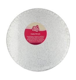 FunCakes Cake Drum Rond Ø 27,5 cm Zilver