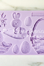 Karen Davies Karen Davies Siliconen Mould - Easter Cookie