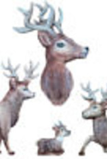 Karen Davies Karen Davies Siliconen Mould - Rustic Stags