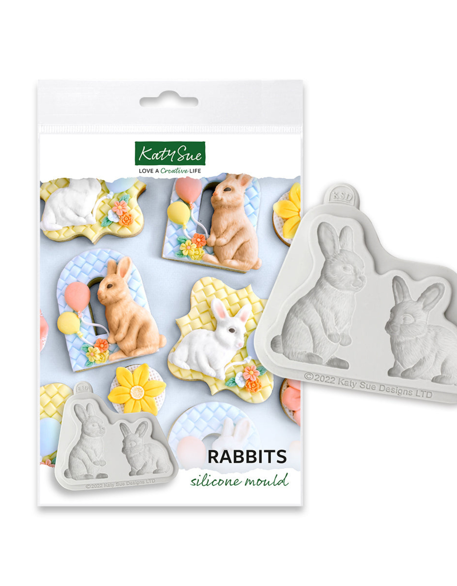 Katy Sue Designs Katy Sue Mould Rabbits