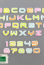 Katy Sue Designs Katy Sue Mould Science Fiction Alphabet and Numbers