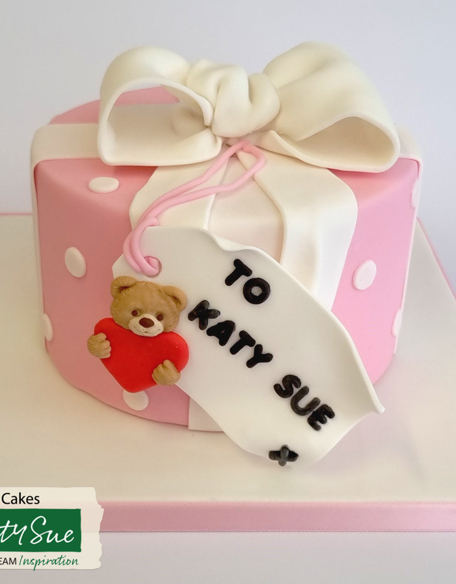 Katy Sue Designs Katy Sue Mould Teddy with Heart