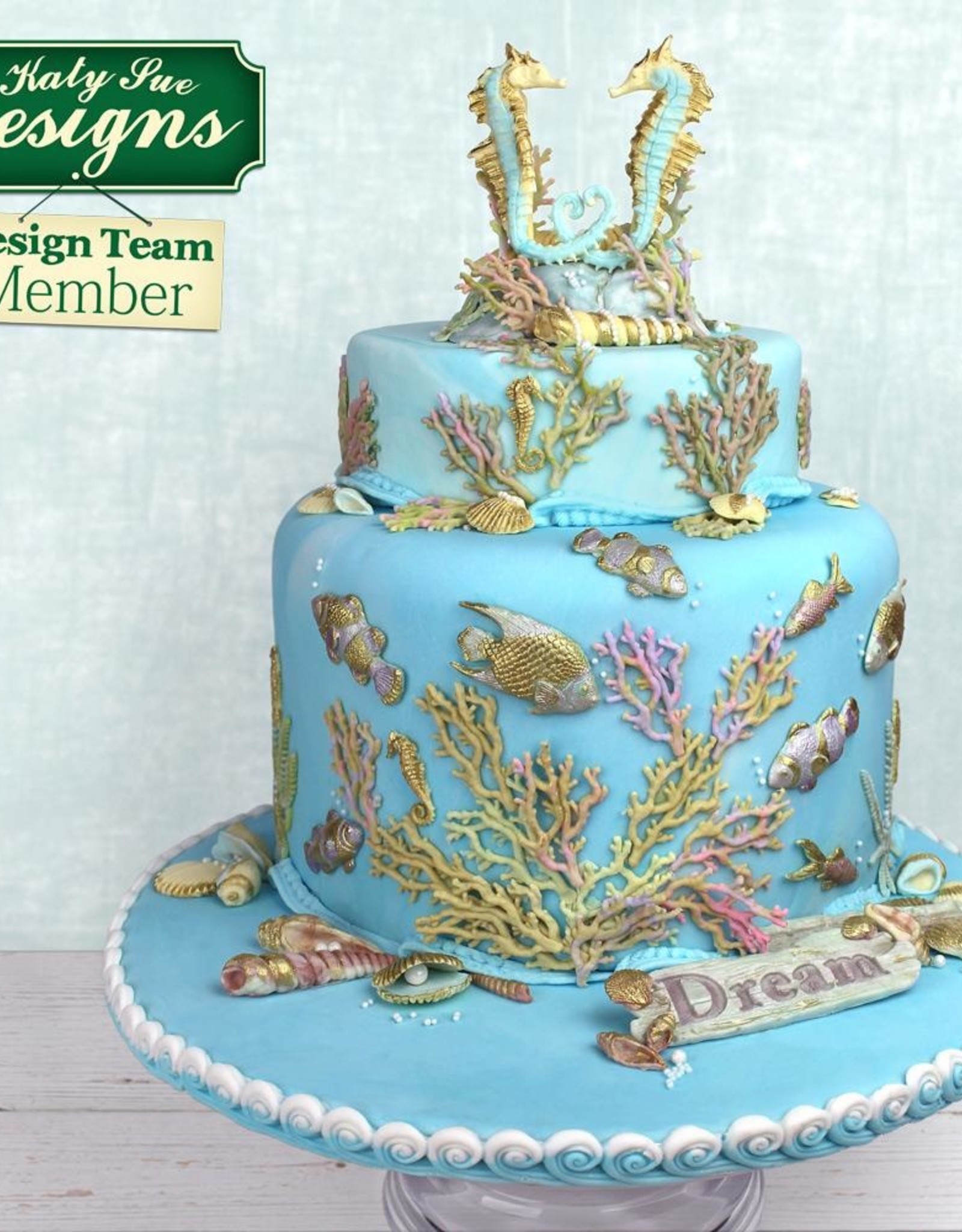 Katy Sue Designs Katy Sue Mould Fish, Seaweed and Coral