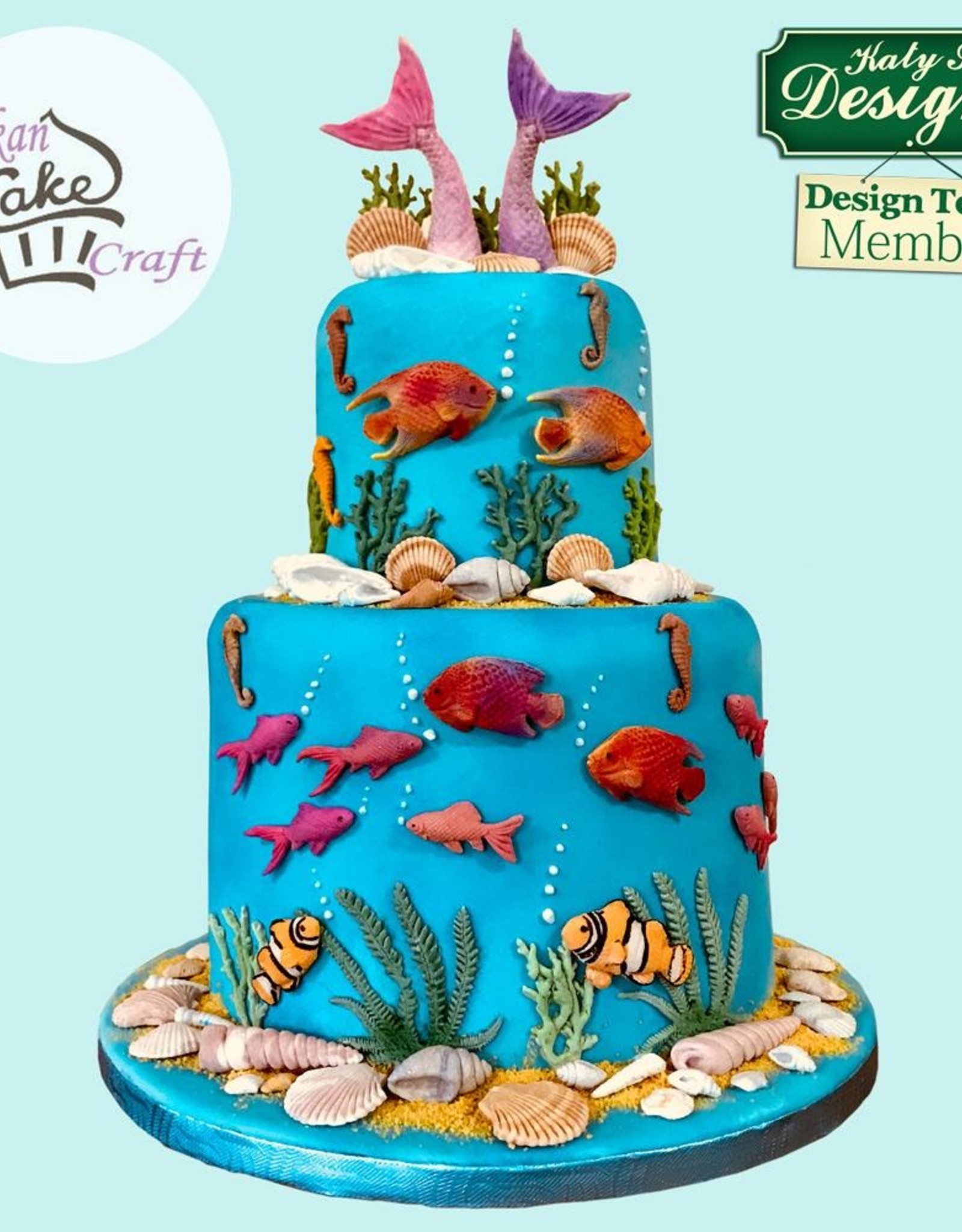 Katy Sue Designs Katy Sue Mould Fish, Seaweed and Coral