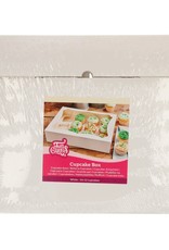 FunCakes FunCakes Cupcake Doos 12 - Blanco pk/3