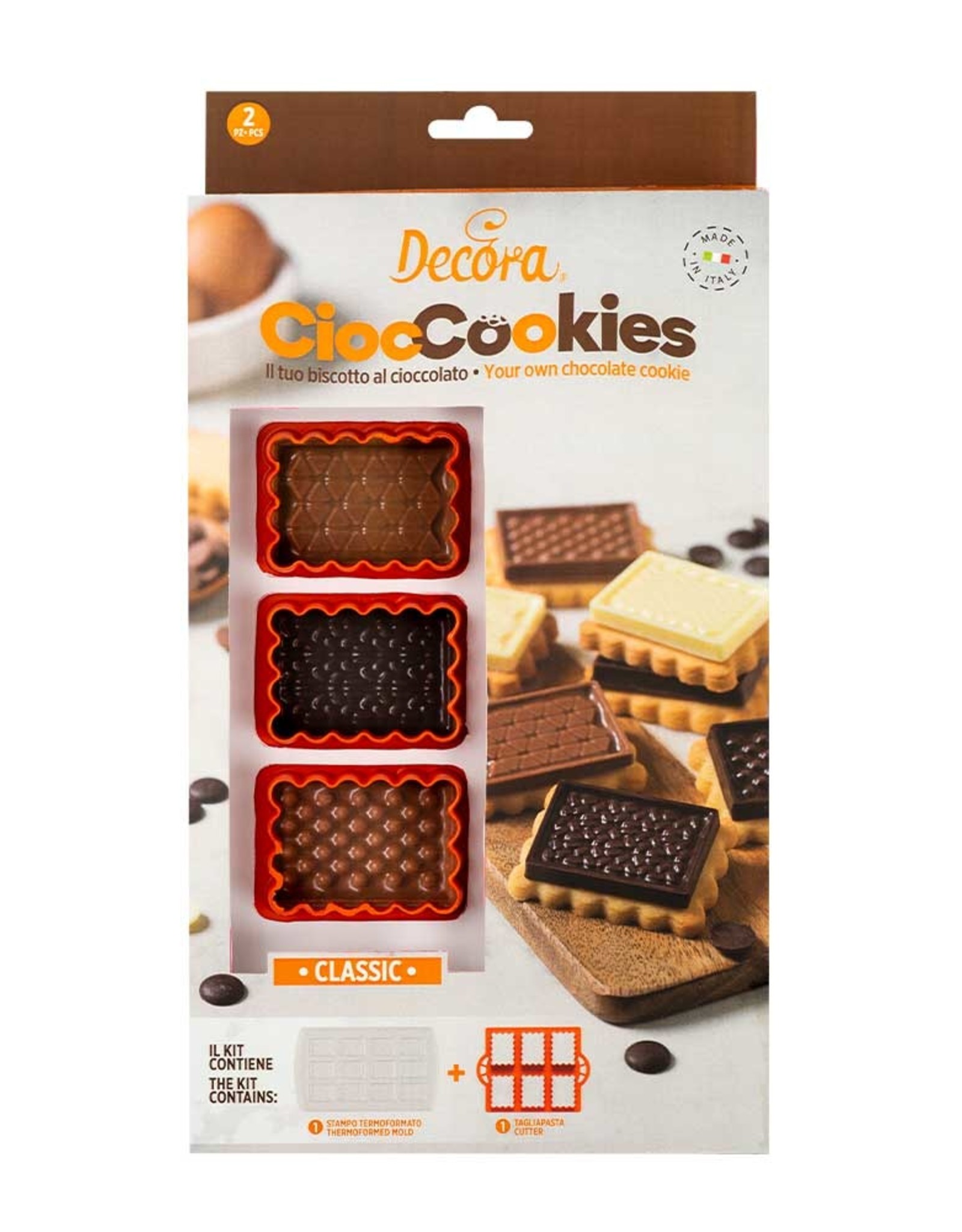 Decora Decora Koekjes Uitsteker Choco Set/2