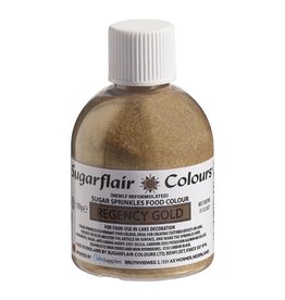Sugarflair Gekleurde Suiker Regency Gold 100g