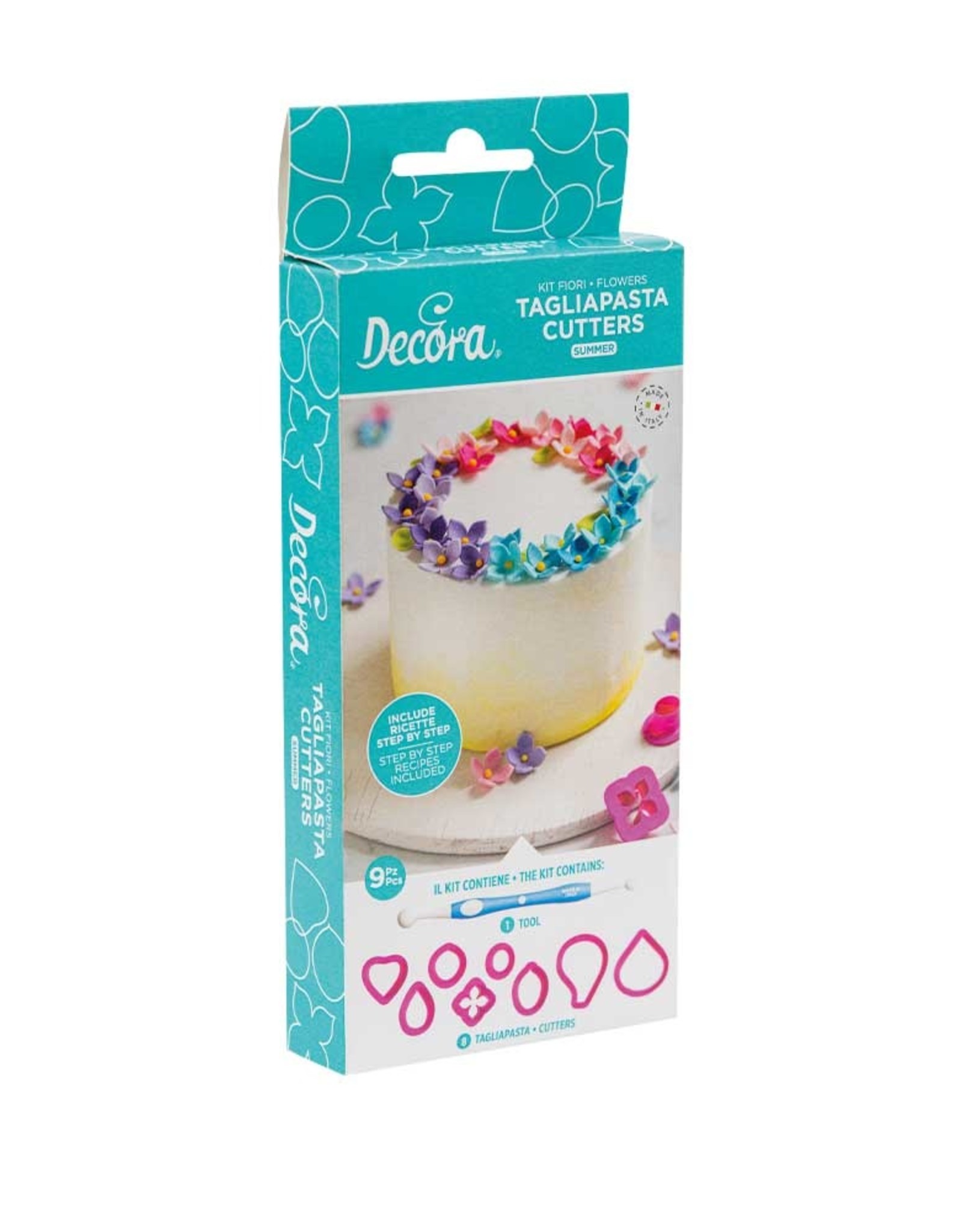 Decora Bloemen Uitsteker Zomer Set /9