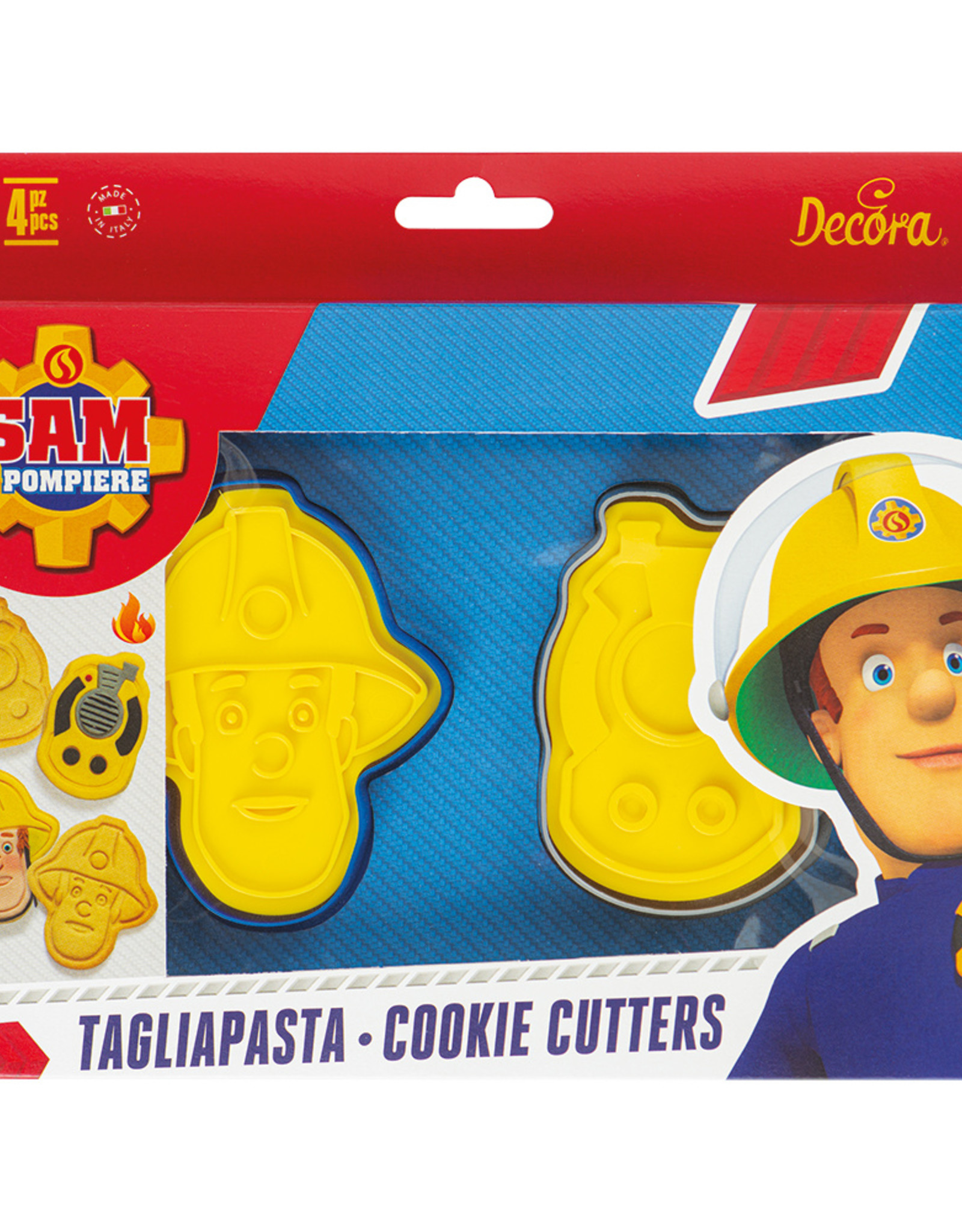 Decora Koekjes Uitsteker Set Brandweerman Sam /2