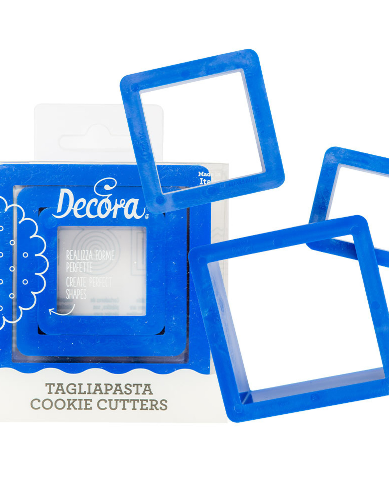 Decora Decora Uitsteker Vierkant Set/3