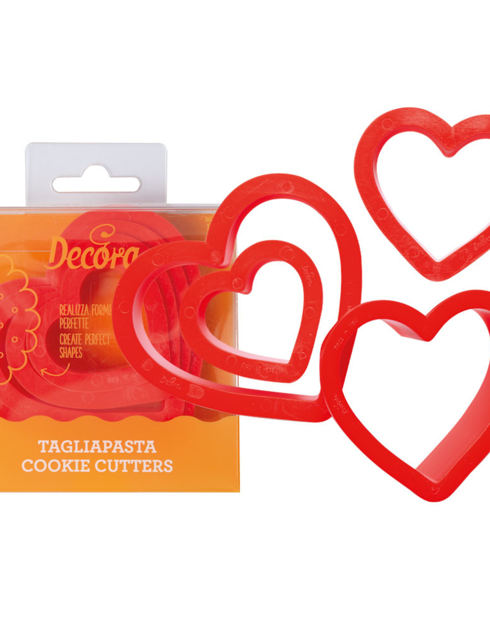 Decora Decora Uitsteker Hart Set/4