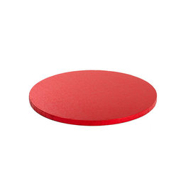 Decora Cake Drum Rond Ø 25 cm Rood