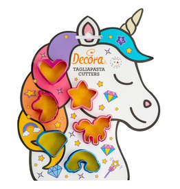 Decora Decora Uitsteker Unicorn/Eenhoorn Set/6