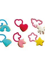 Decora Decora Uitsteker Unicorn/Eenhoorn Set/6