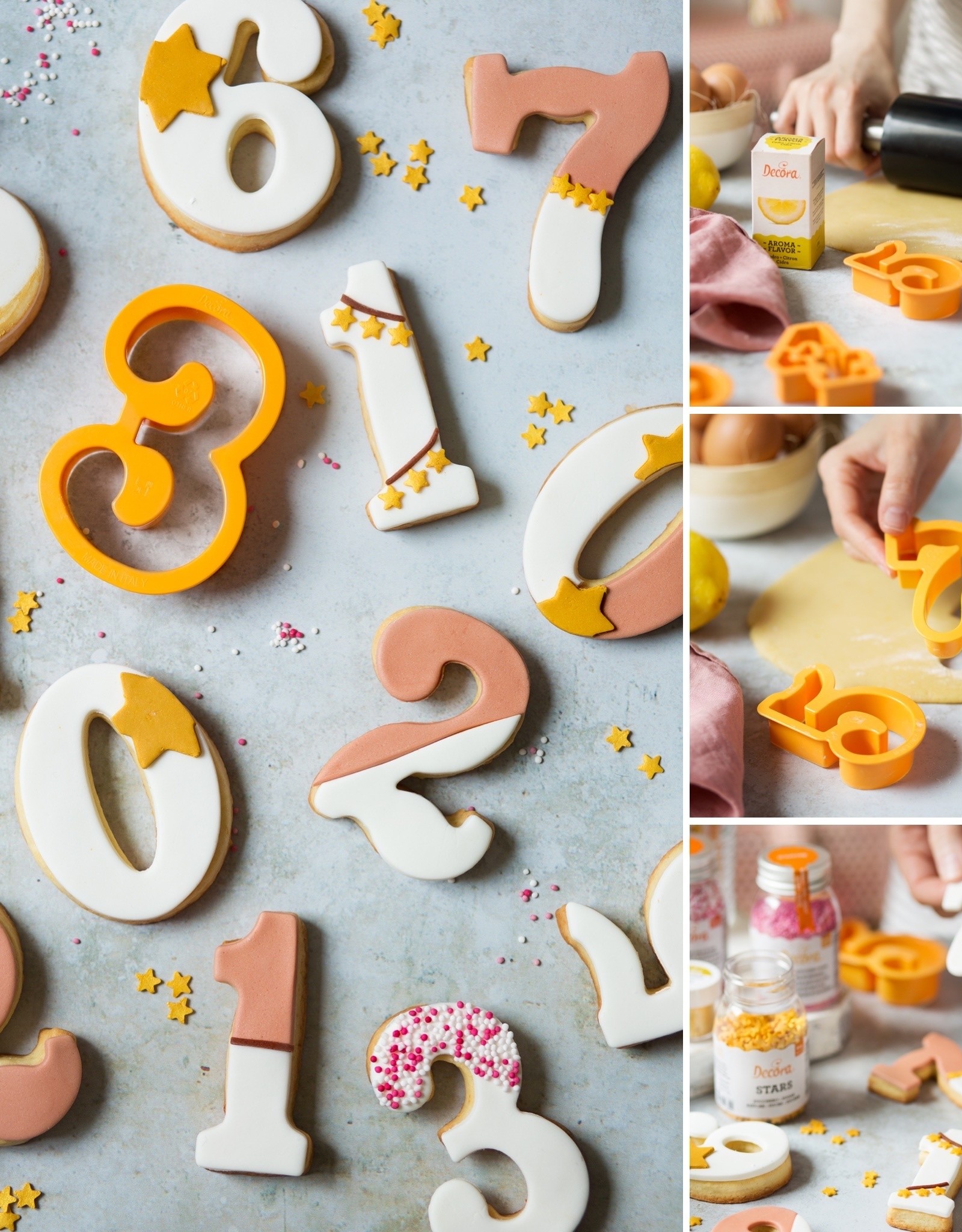 Decora Decora Uitsteker Cijfers Extra Groot Set/9