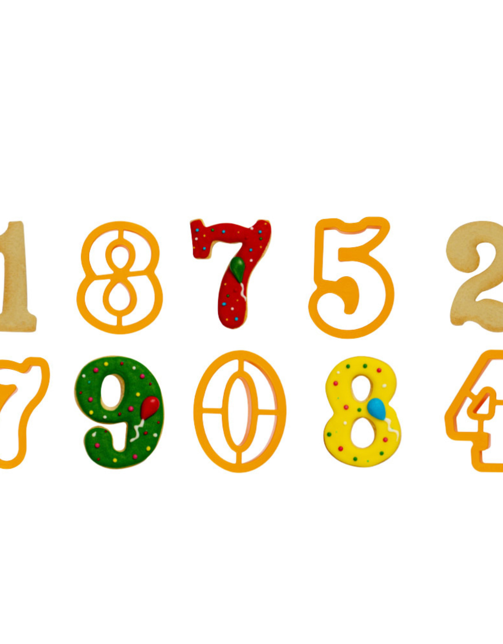 Decora Decora Uitsteker Cijfers Extra Groot Set/9