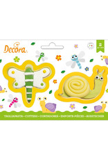 Decora Decora Uitsteker Libelle en Slak Set/ 2