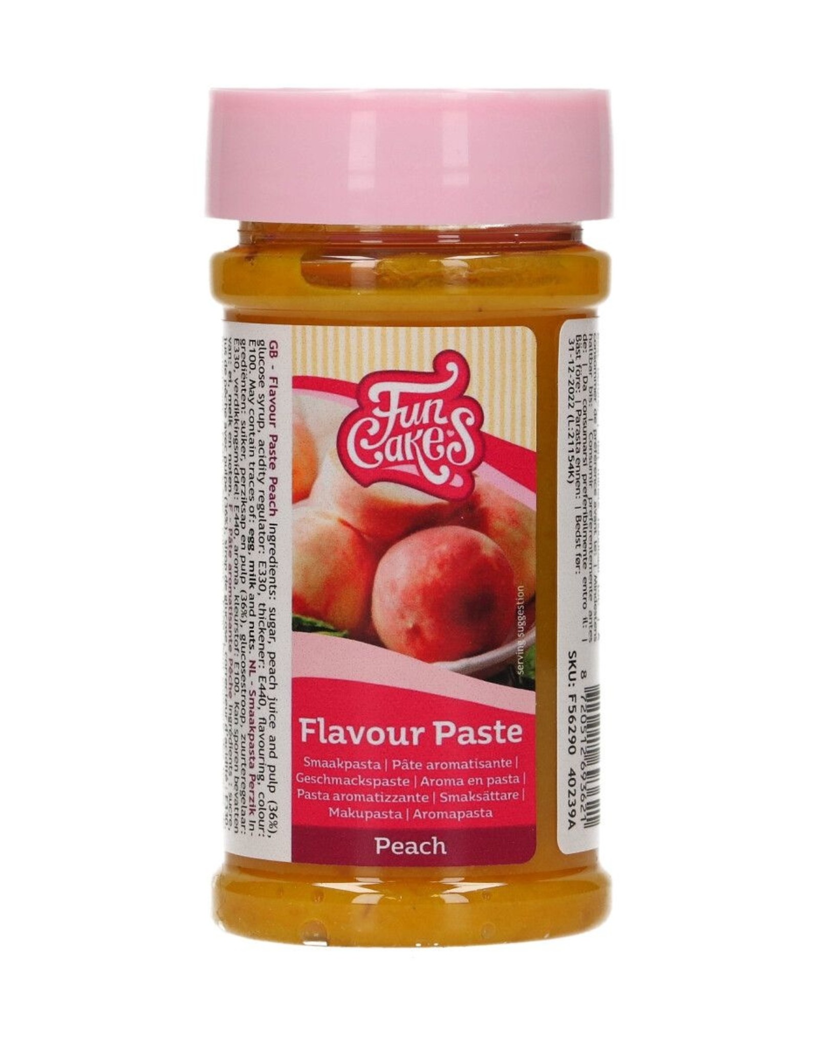 FunCakes FunCakes Smaakpasta Perzik 120 g