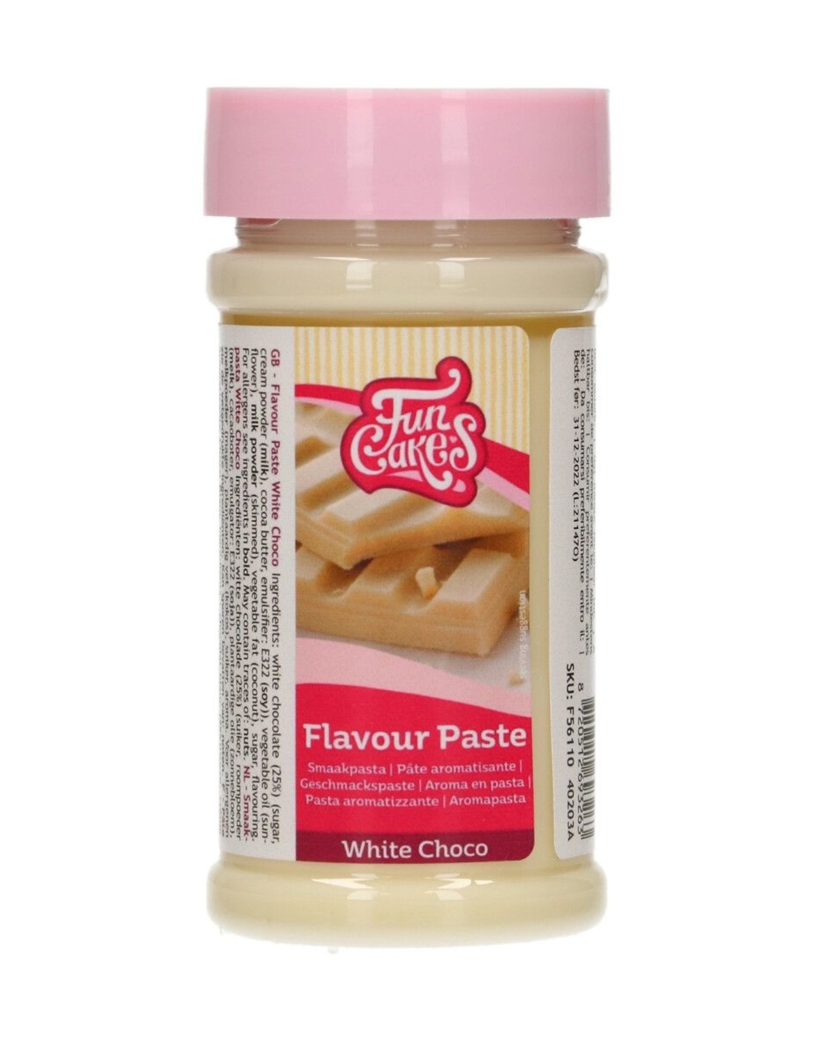 FunCakes FunCakes Smaakpasta Witte Choco 100 g