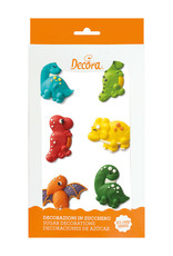 Decora Decora Suikerdecoratie Dinosaurus Set/6