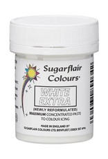 Sugarflair Sugarflair - Max Concentrate Paste Colour WHITE EXTRA 42g