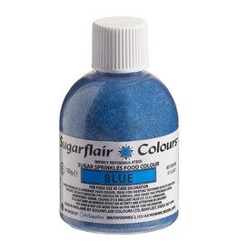 Sugarflair Sugarflair Sugar Sprinkles -Blue- 100g