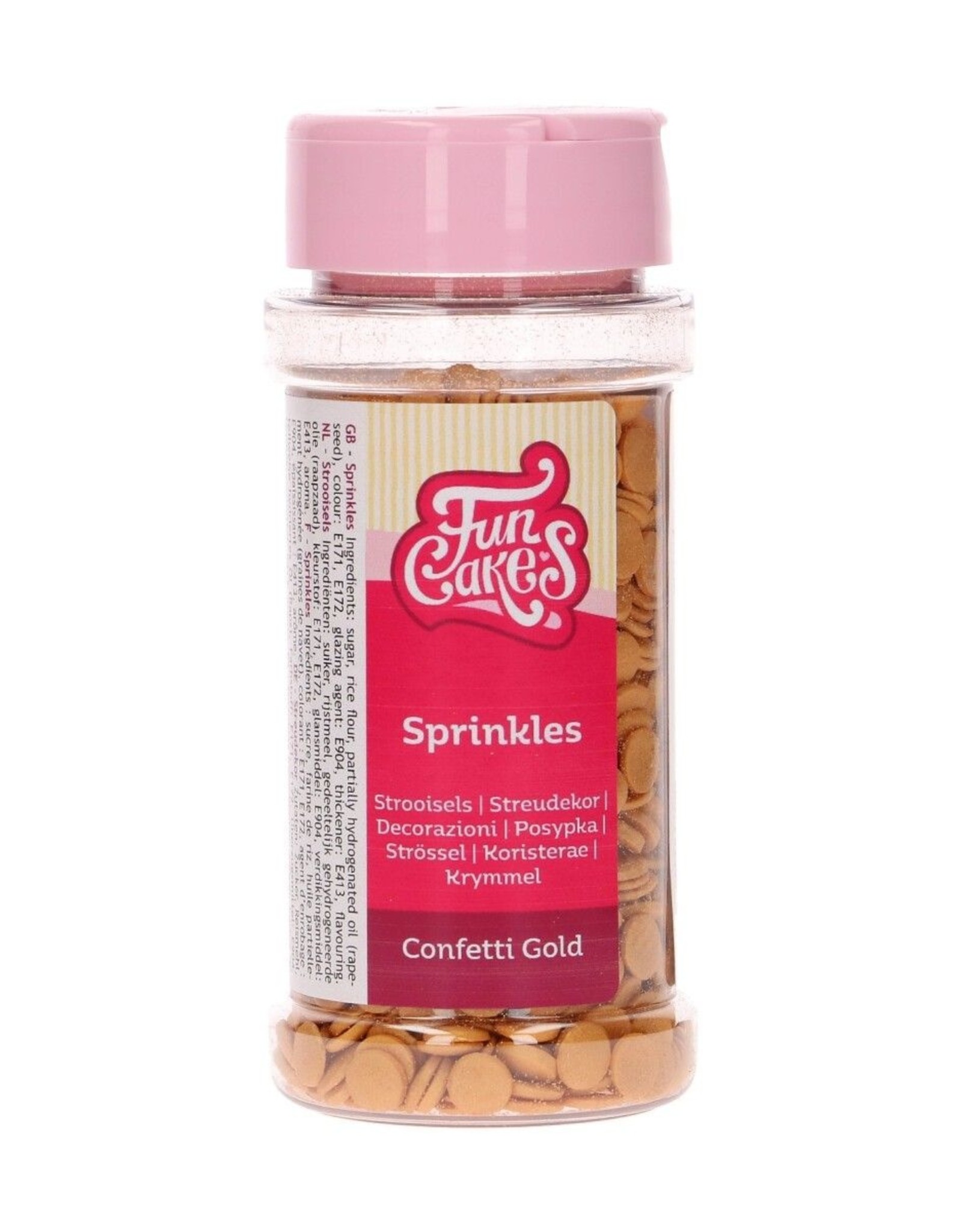 FunCakes FunCakes Confetti Goud 60g