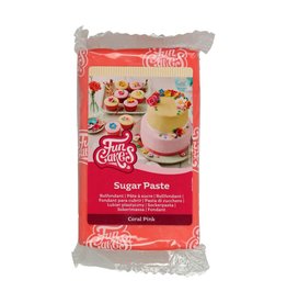 FunCakes FunCakes Rolfondant Coral Pink  250 g