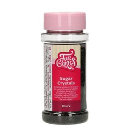 FunCakes Suikerkristallen Zwart 80 g