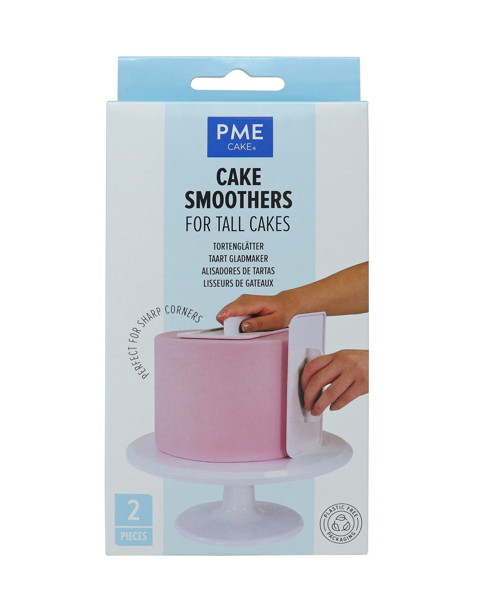 PME PME Hoge Taart Smoothers Set/2