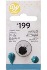 Wilton Wilton Decorating Tip #199 Open Star Carded