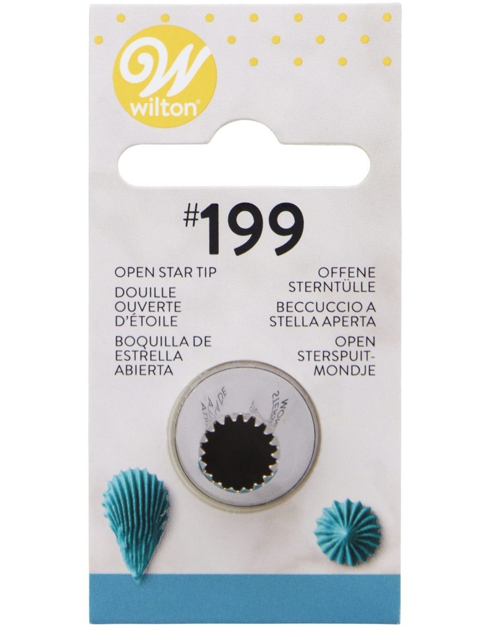 Wilton Wilton Decorating Tip #199 Open Star Carded