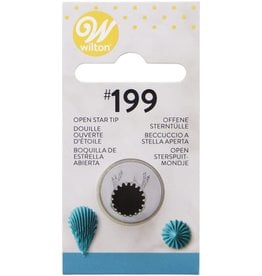 Wilton Wilton Decorating Tip #199 Open Star Carded