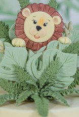 Karen Davies Karen Davies Siliconen Mould - Safari Animal Faces - Leeuw -