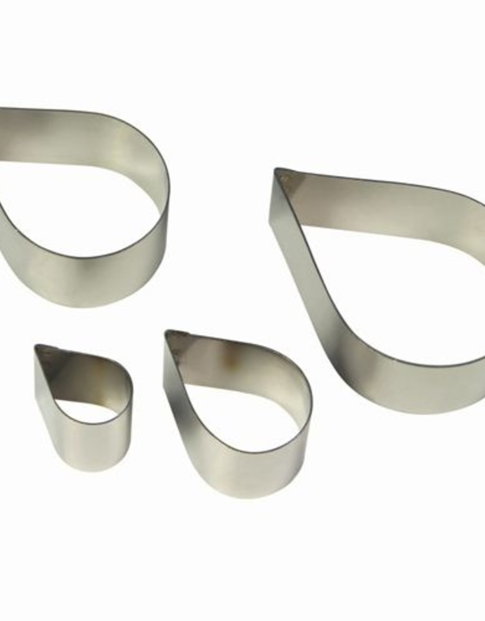 PME PME Rose Flower/Petal cutter set/4