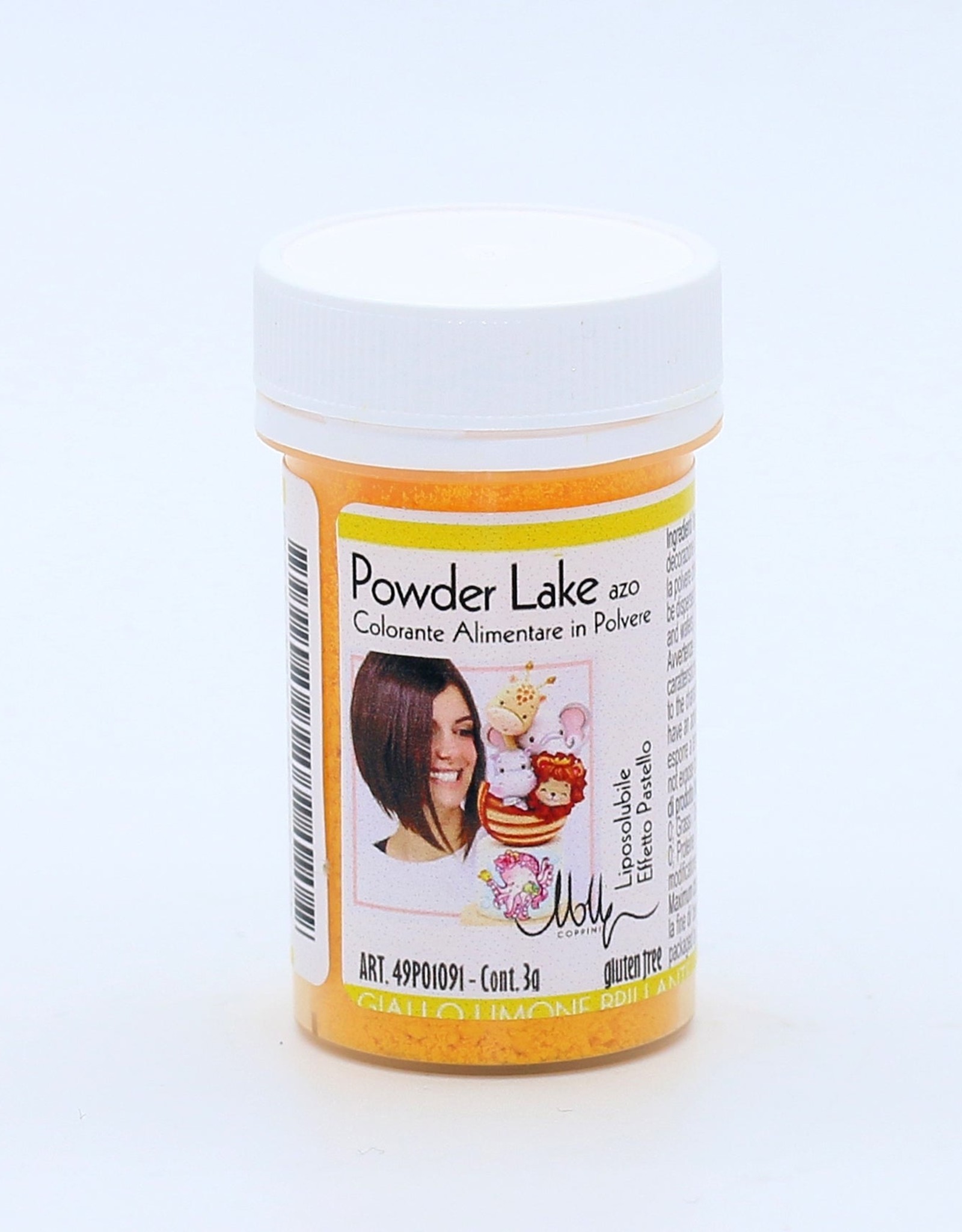 Molly Coppini Kleurpoeder Lemon Bright Yellow E104 3g THT korting